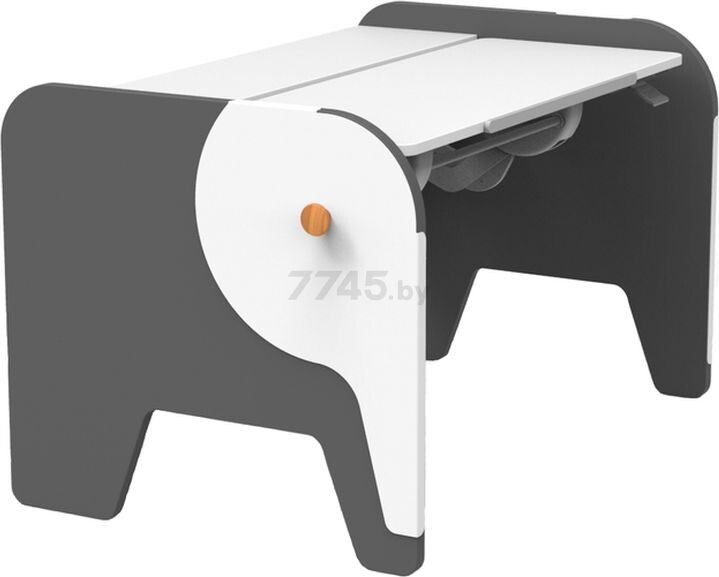 Парта растущая COMF-PRO Elephant Desk белый-серый (1770017)